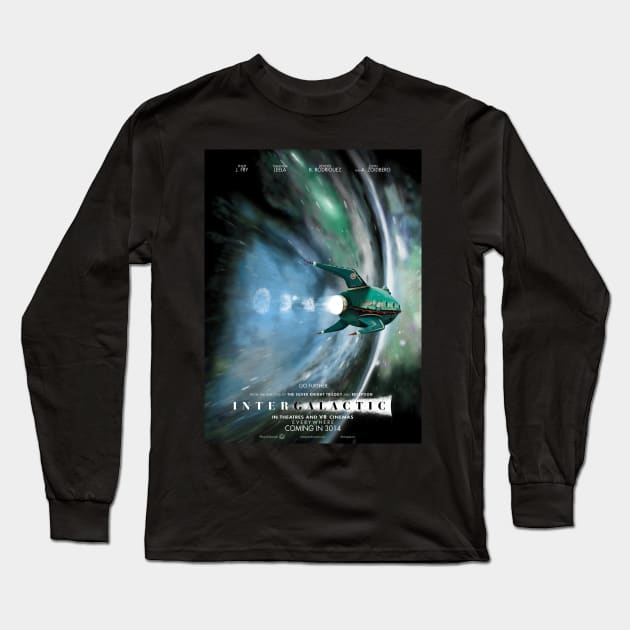 Intergalactic Long Sleeve T-Shirt by 2mz